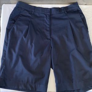 Navy Blue Fairway Golf Shorts